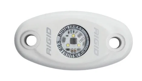 480213 – RIGID IND Multi Purpose Light - LED, Accent Light 3 Inch Oval 4 Watt 0.3 Amp Draw 400 Raw Lumens 3-LED Cool ...
